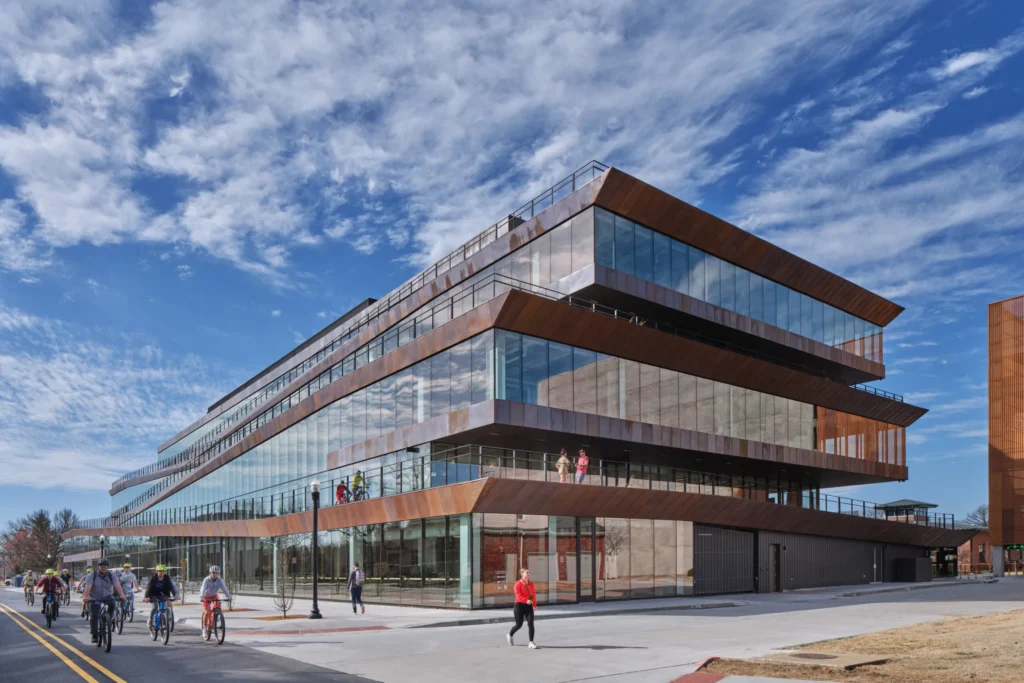 Exterior shot of the Ledger Bentonville